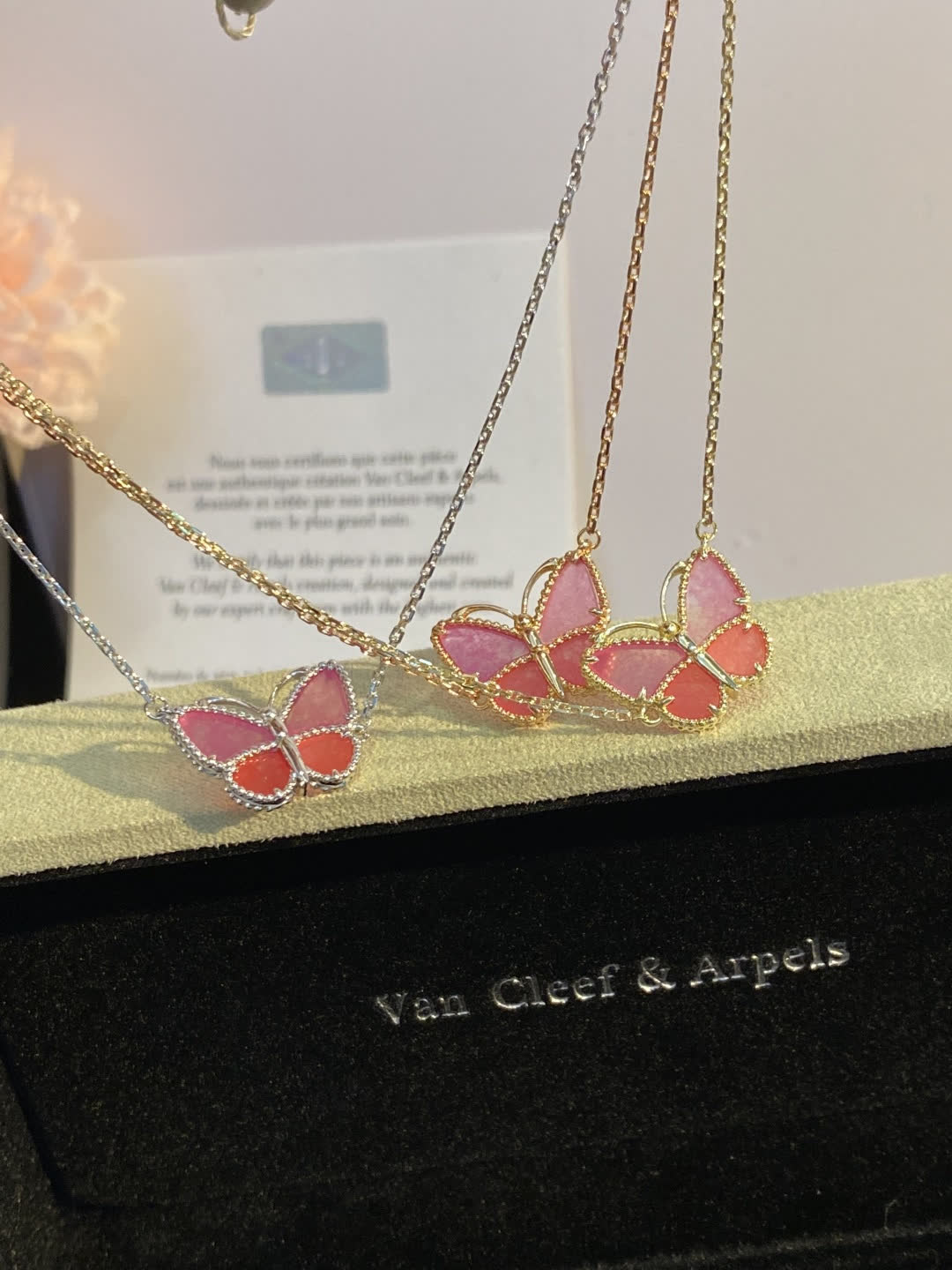 Van Cleef & Arpels Butterfly Necklace